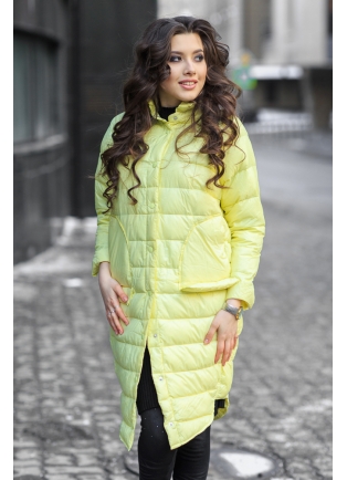 Лимонная женская куртка