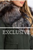 Куртка парка женская зимняя с мехом