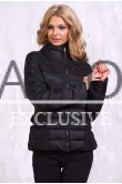 Стильная черная женская куртка