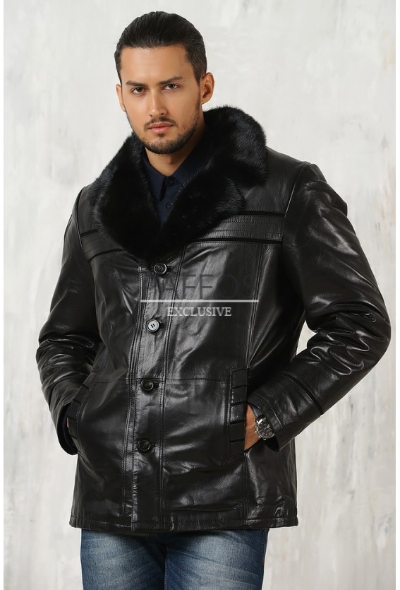 Классическая мужская зимняя куртка